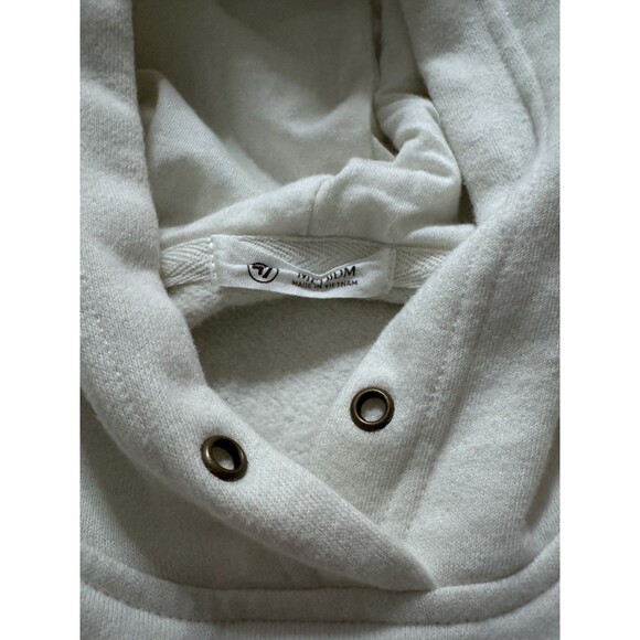 Florida Gators '47 Women's Harper Adjustable‎ Cropped Pullover Cream Hoodie Sz M - Picture 4 of 7